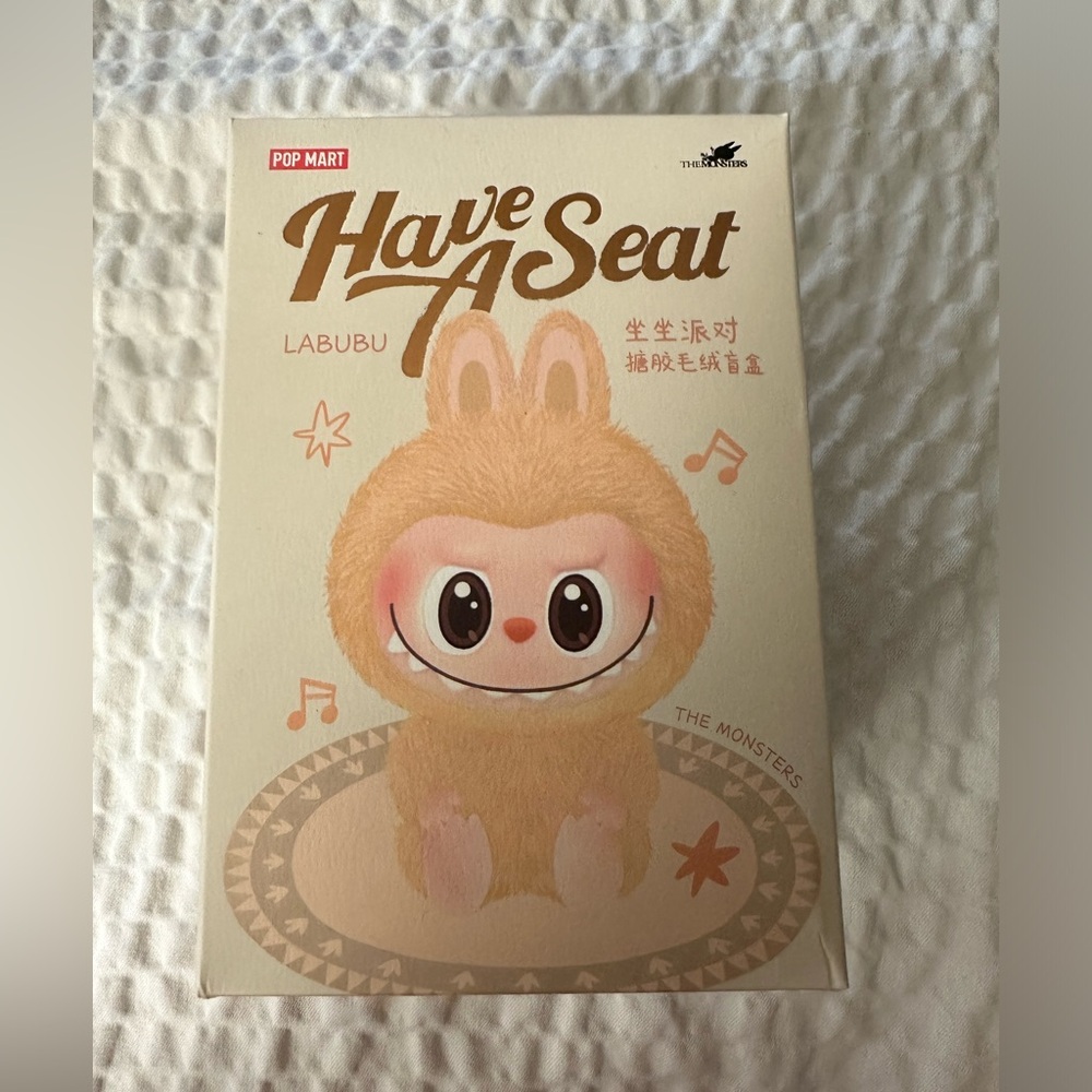Authentic Labubu 'Have A Seat' Blind Box